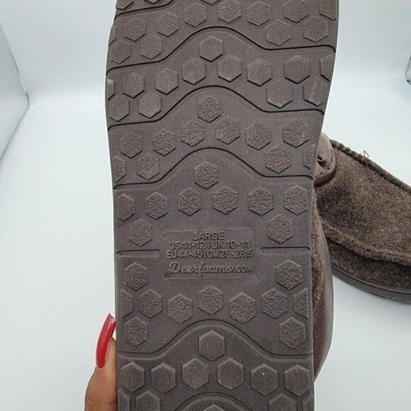 Nwot DEARFOAMS Whipstitch Trim Slipper - Picture 5 of 8